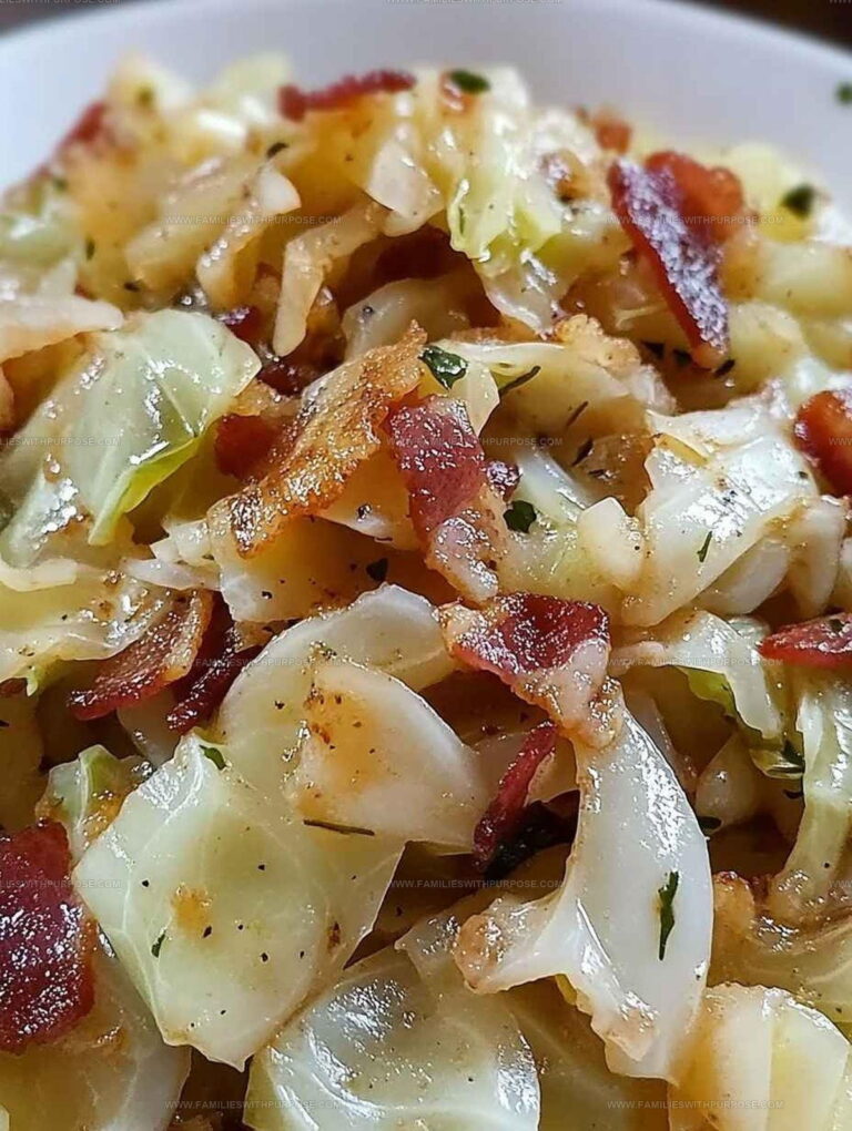 Fried Cabbage with Bacon Recipe