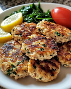 Mediterranean-Herb Mediterranean Chicken Patties Recipe