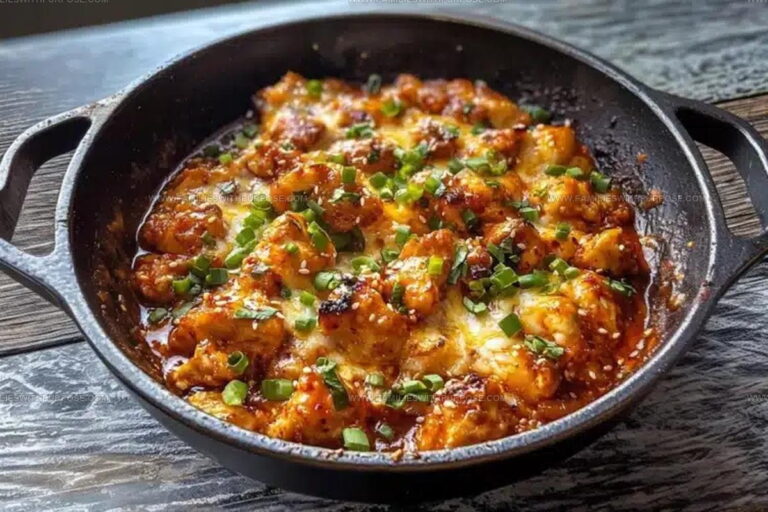 Cheesy Spicy Buldak Chicken Recipe