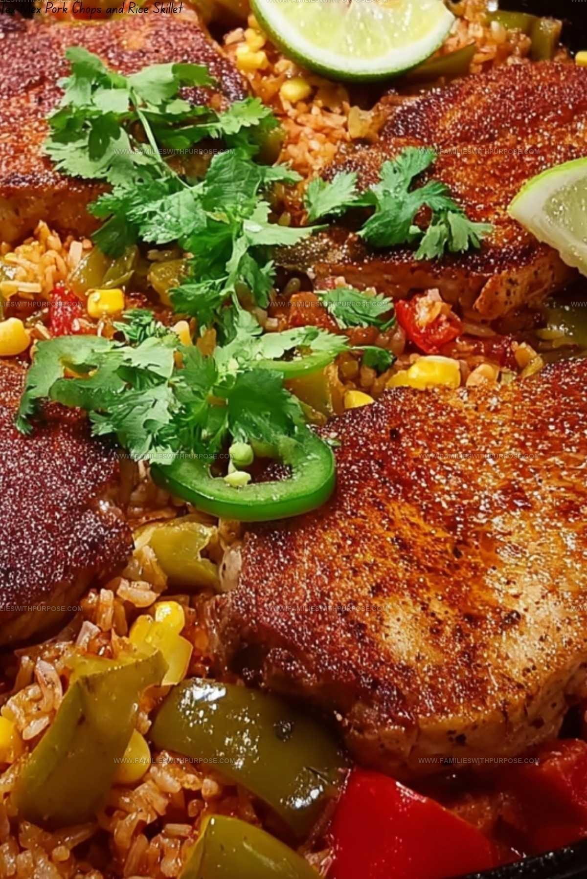 Tex-Mex Pork Chop Skillet Recipe