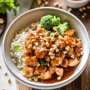 Tender Peanut Butter Chicken Recipe