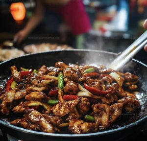 Tangy Black Pepper Chicken Recipe