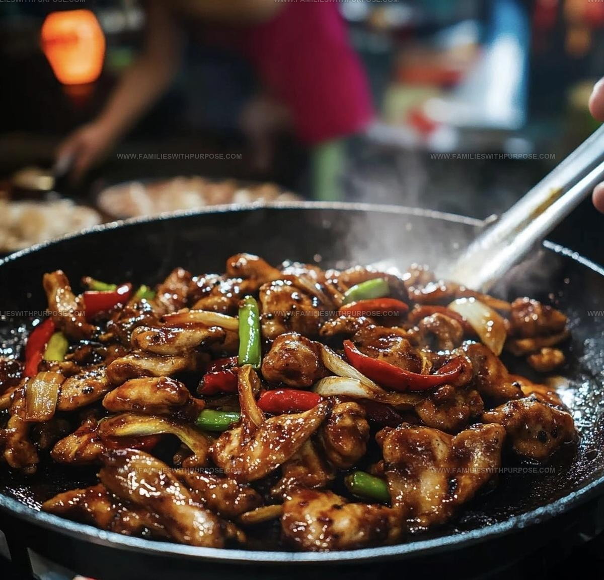 Tangy Black Pepper Chicken Recipe