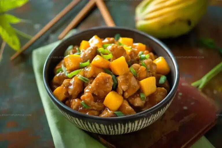 Tangy Asian Mango Chicken Recipe