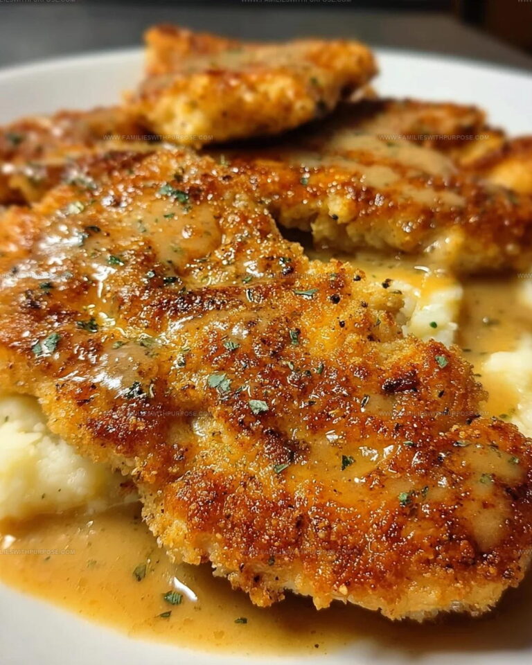 Comfort-Style Creamy Pan Fried Chicken Recipe