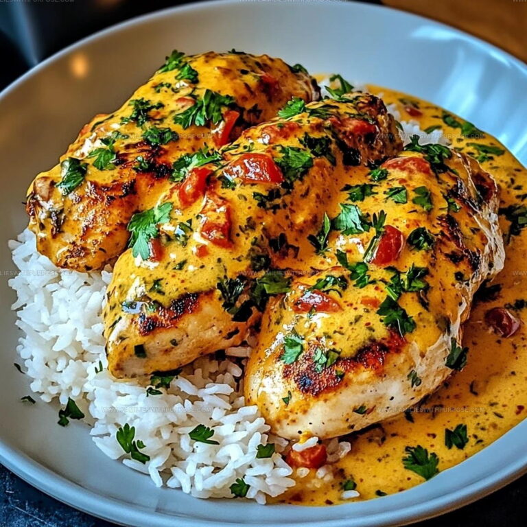 Creamy Peri Peri Chicken With Rice Recipe