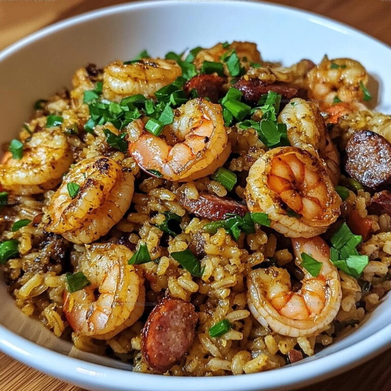 Cajun Style Shrimp Dirty Rice Recipe