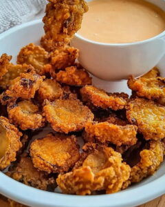 Appetizer Crispy Fried Mushrooms Recipe