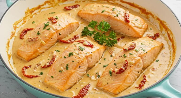 Wine-Sauced Marry Me Salmon Recipe
