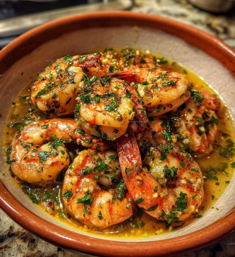 Spicy Citrus Lemon Garlic Shrimp Recipe
