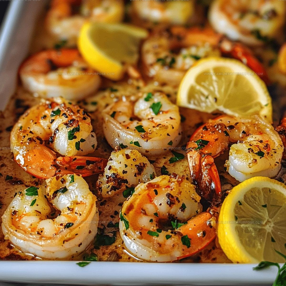 Bright Zesty Lemon Garlic Shrimp Recipe