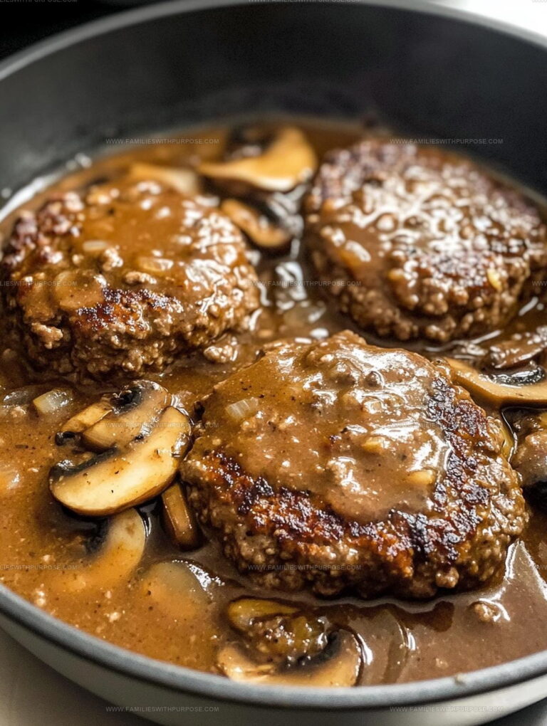 Classic Skillet Salisbury Steak Recipe