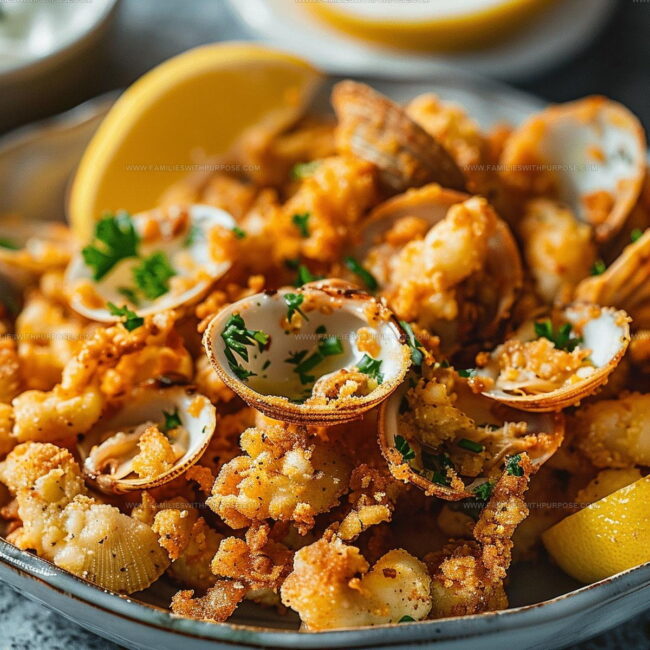 Fried Clams Crispy Cooking Method