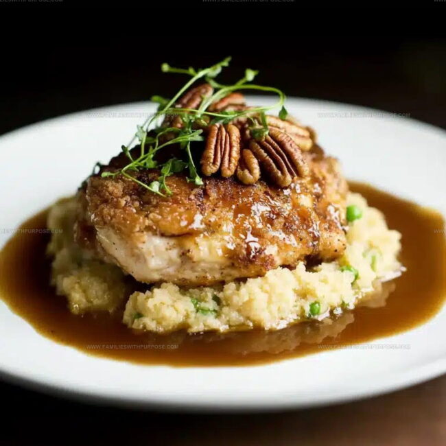 Process for Preparing Juicy Bourbon Pecan Chicken