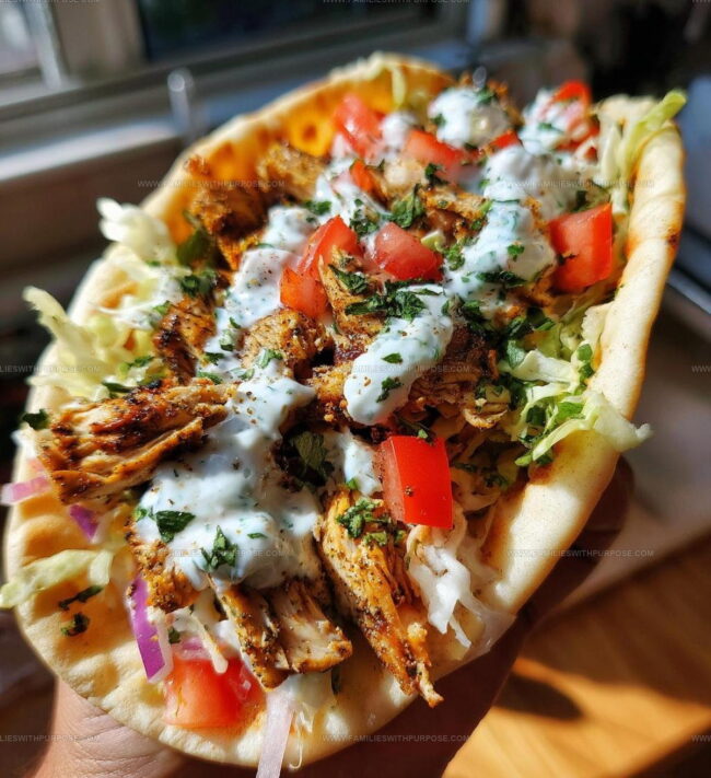 Step By Step Directions For Greek Chicken Gyros