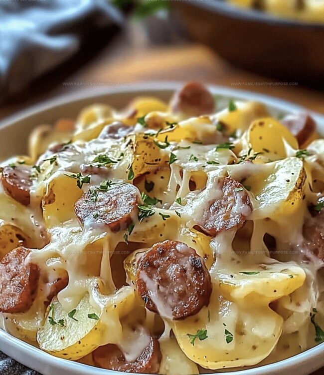 What Makes Cheesy Ranch Potatoes And Smoked Sausage So Filling