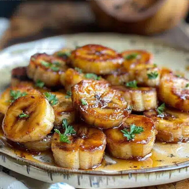 Methods for Achieving Golden Pan-Fried Cinnamon Bananas