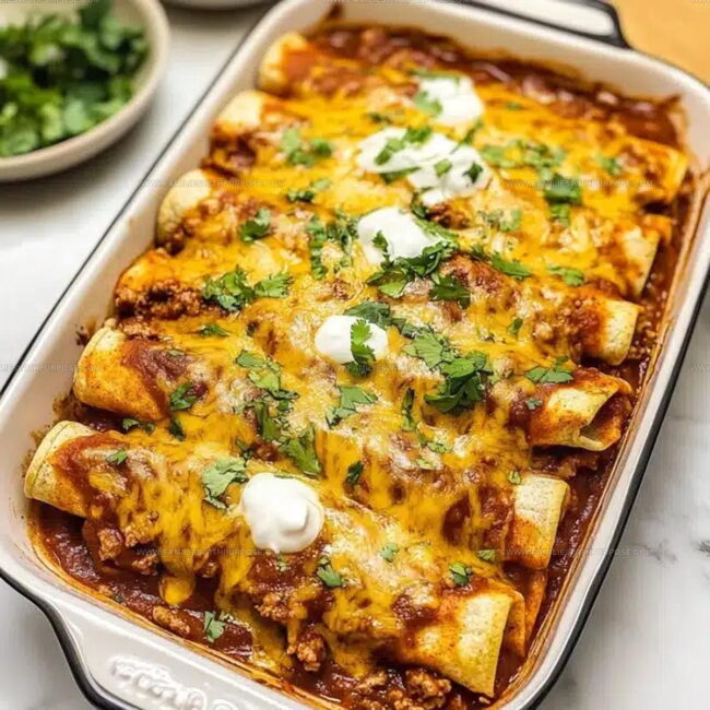 What Sets These Homemade Beef Enchiladas Apart For Family Dinner
