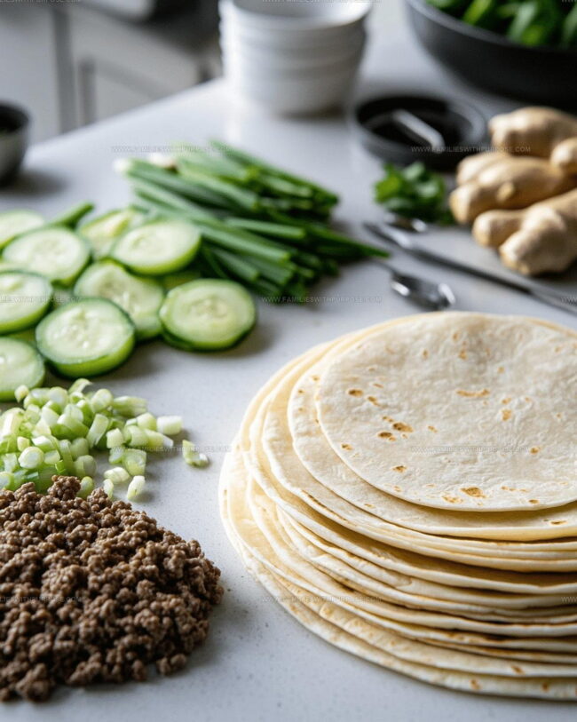 Full Ingredient List for Beef Rolls