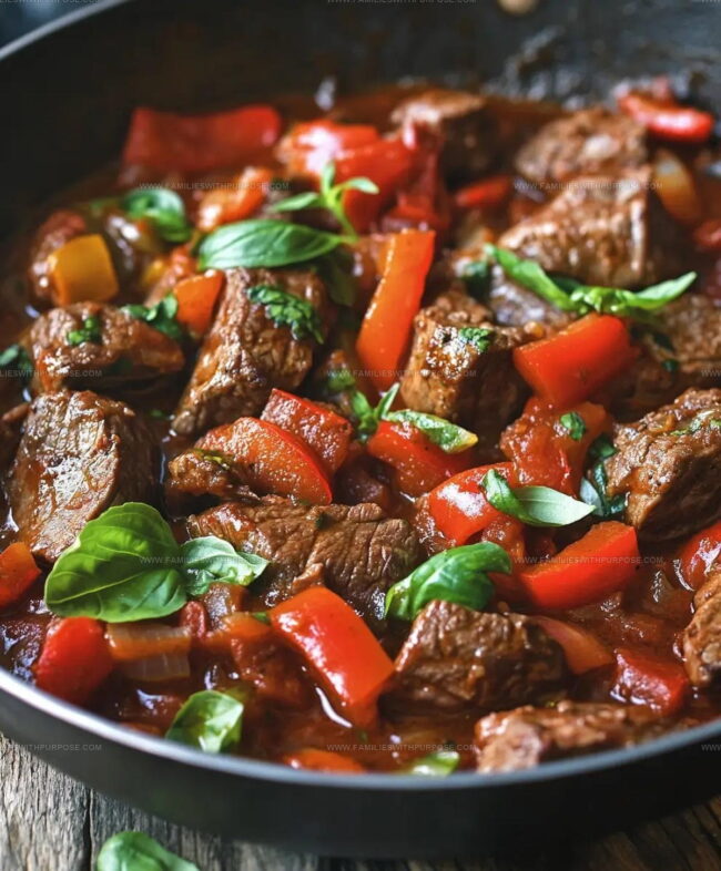 How to Make Steak Pizzaiola