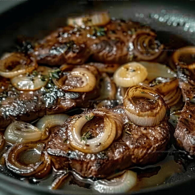 Liver and Onions Classic Cooking Process