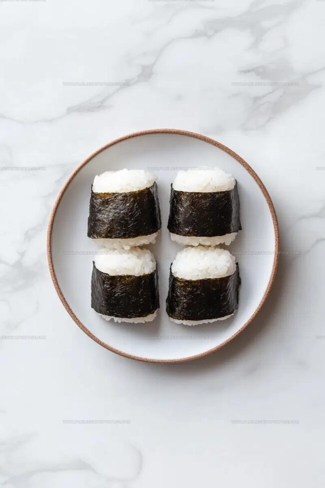 Directions For Chicken Onigiri