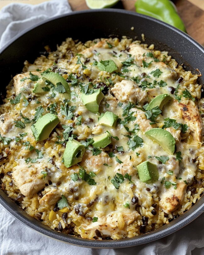 Useful Notes for Salsa Verde Chicken Rice Skillet