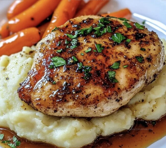 Detailed Instructions for Garlic Herb Chicken Plate