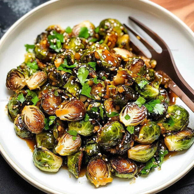 How to Stir-Fry Maple Soy Brussels Sprouts