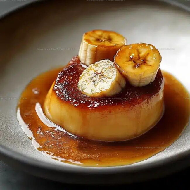 What Gives This Classic Banana Flambe Its Exciting Elegance