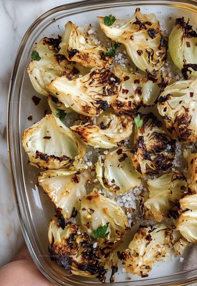 Charred Cabbage with Vinegar Cooking Instructions