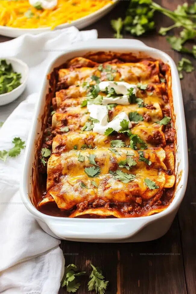 Savory Sauce And Filling Adjustments For Classic Enchiladas