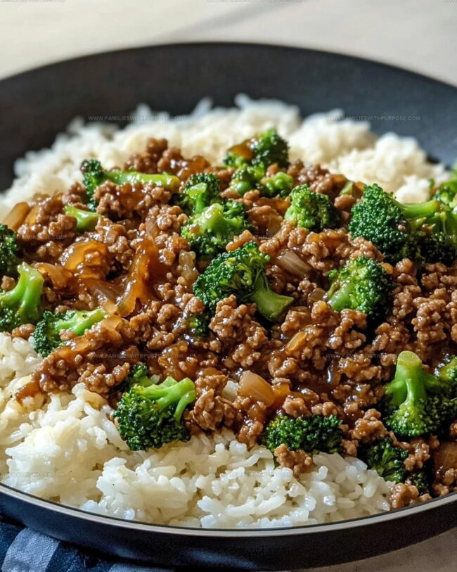 Why Honey Garlic Ground Beef and Broccoli Works