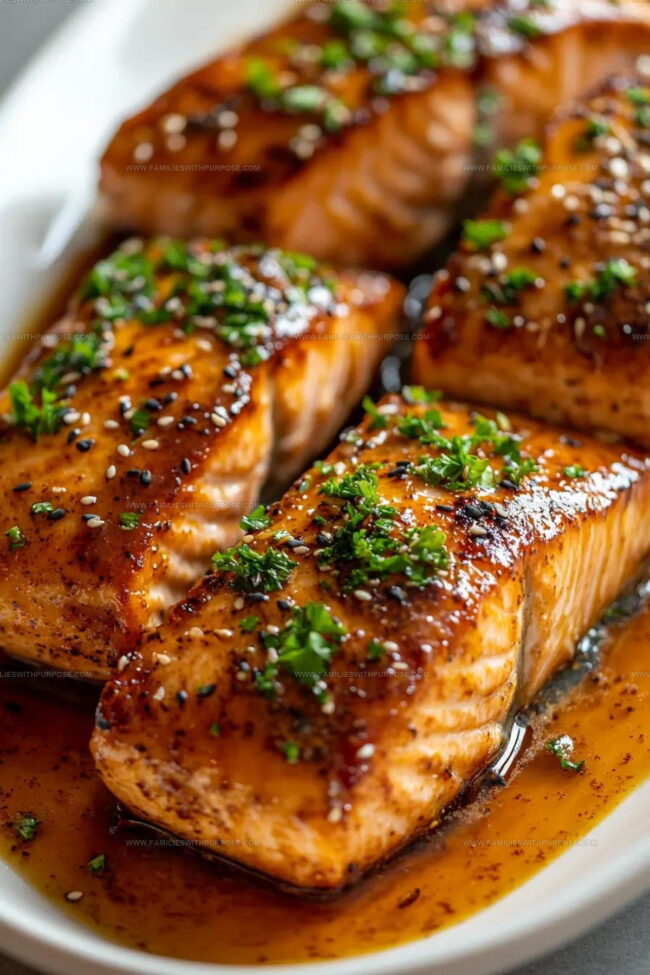Preparing Cajun Honey Butter Salmon Step by Step