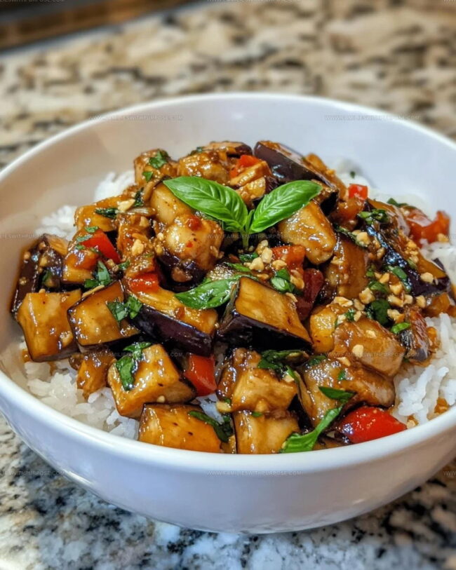 Simple Instructions for Thai Basil Eggplant