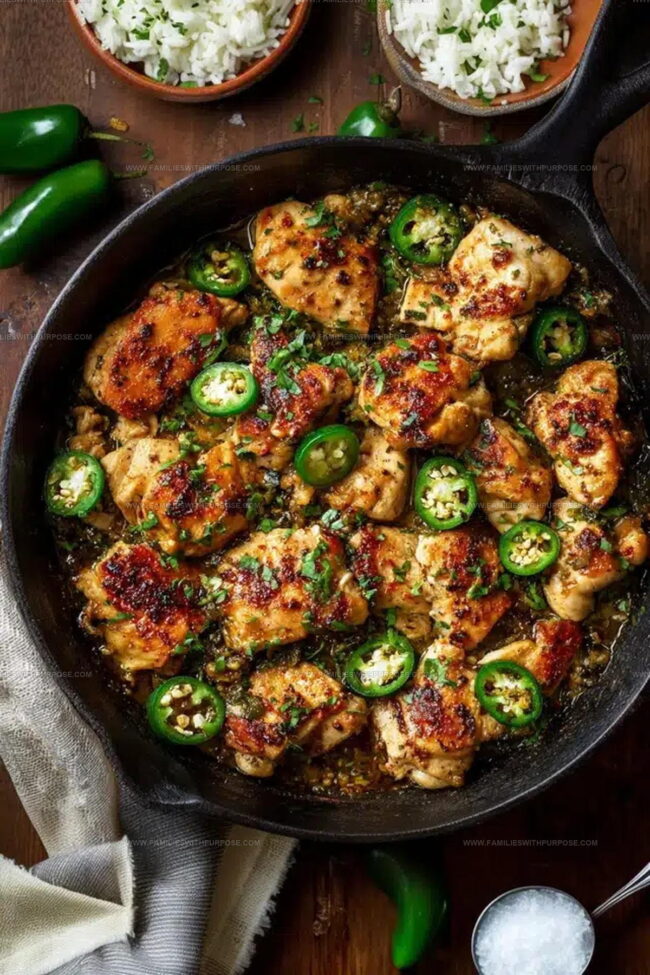 Heat Intensity And Skillet Vegetable Modifications For Chicken