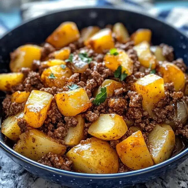 Rustic Veggie And Spice Variations For Beef And Potatoes