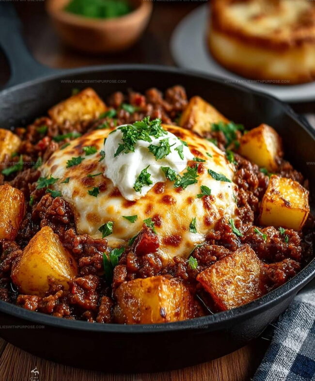 Step-by-Step Cooking Guide for Boursin Sloppy Joe Skillet