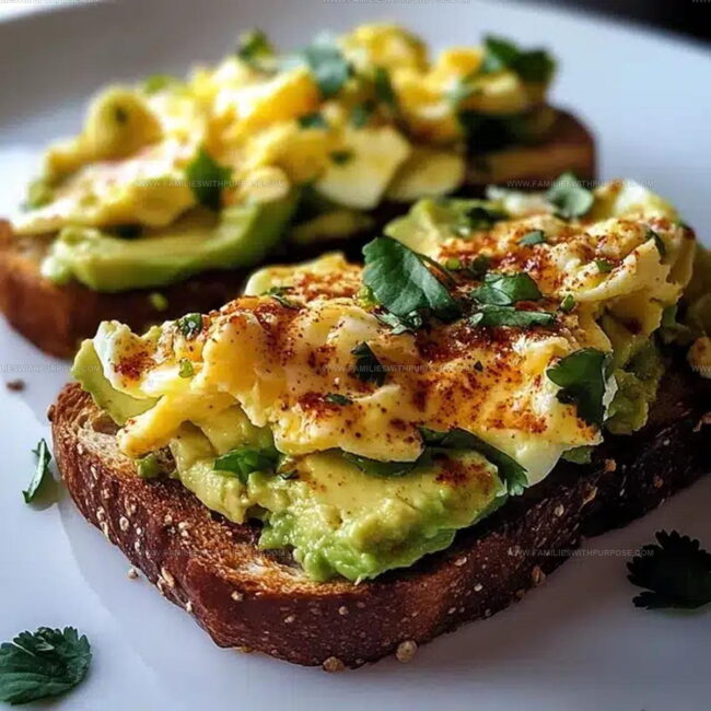 What Gives This Spicy Chili Butter Avocado Toast Its Modern Flair