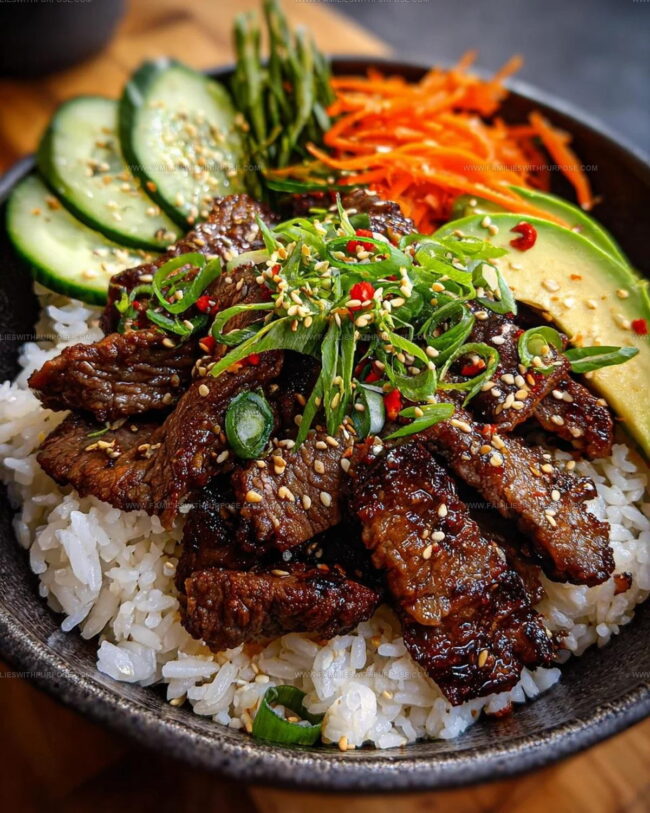 Extra Kitchen Insight for Korean BBQ Beef Rice Stack