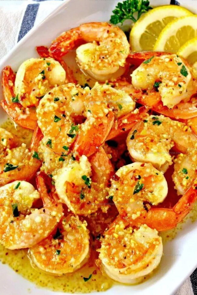 Preparing Red Lobster Shrimp Scampi Step by Step