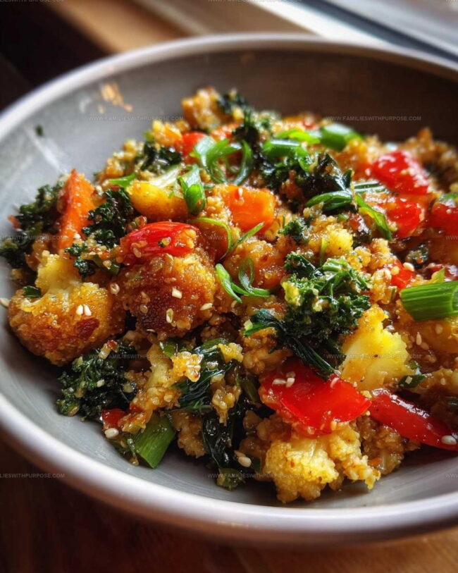 Chilling and Reheating Cauliflower Rice Stir Fry
