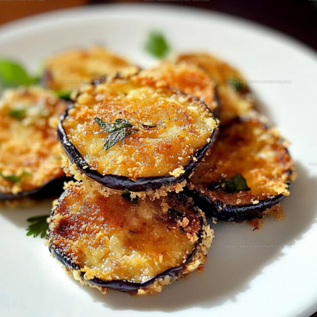 Frying Secrets for Golden Eggplant Slices