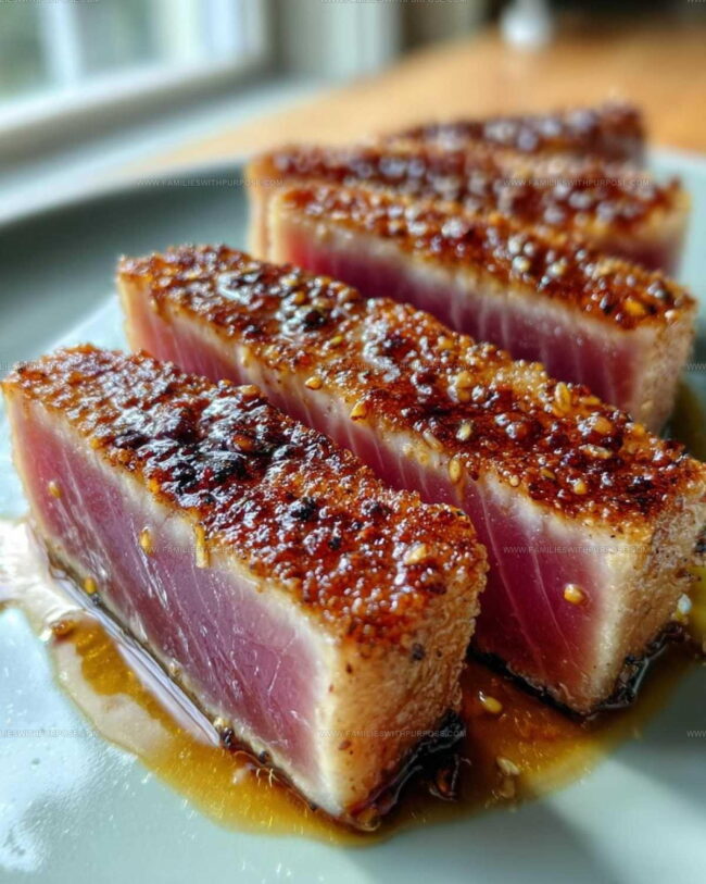 Steps For Making Ahi Tuna Steaks