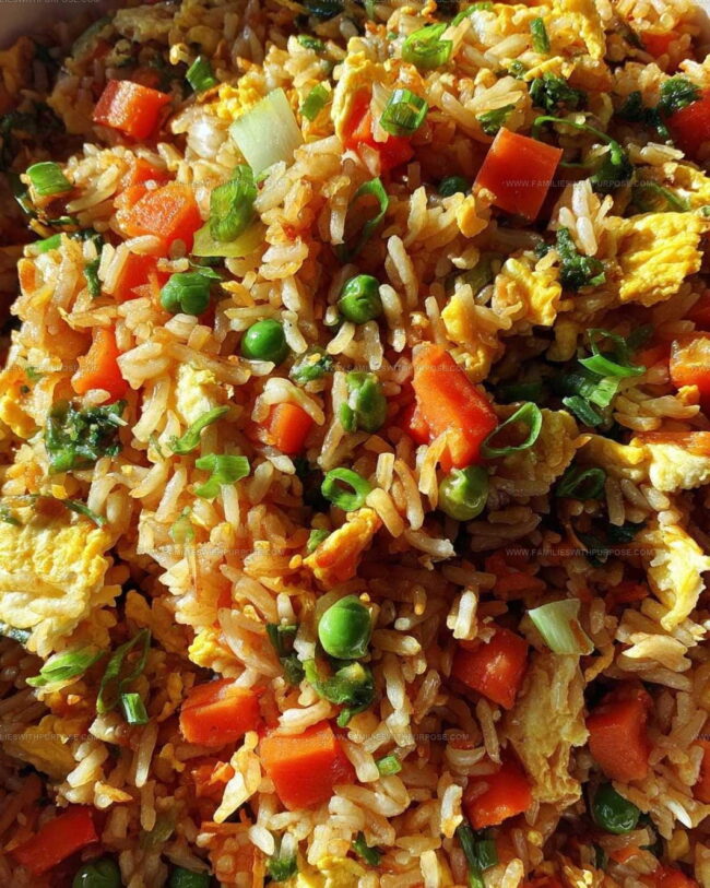 How To Make Fast Veggie Fried Rice