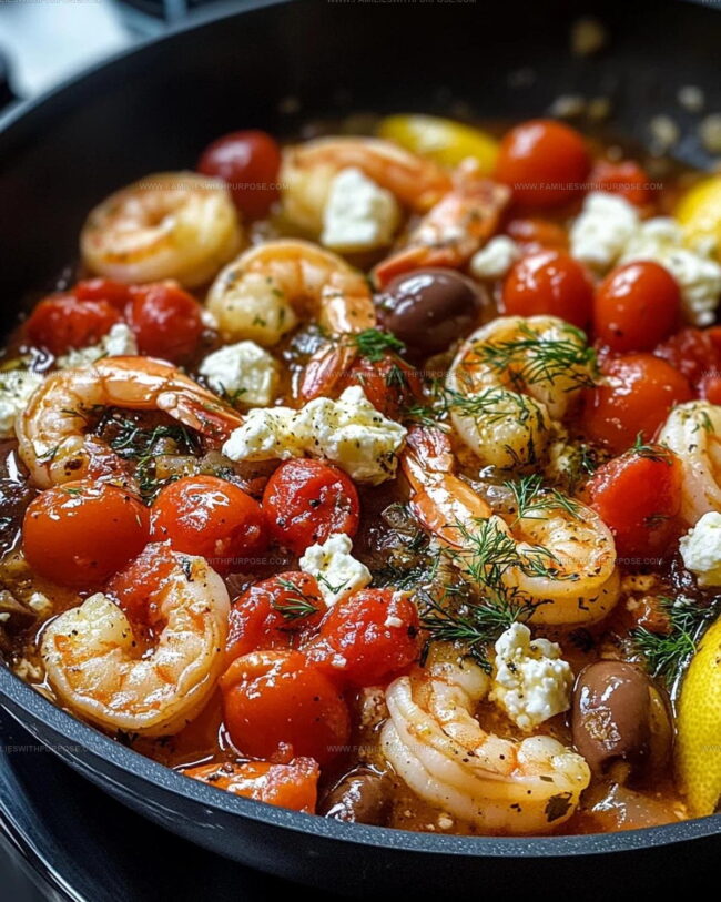 How to Prepare Shrimp Saganaki