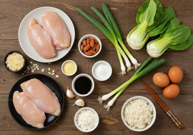 What Ingredients Do You Need For Almond Chicken