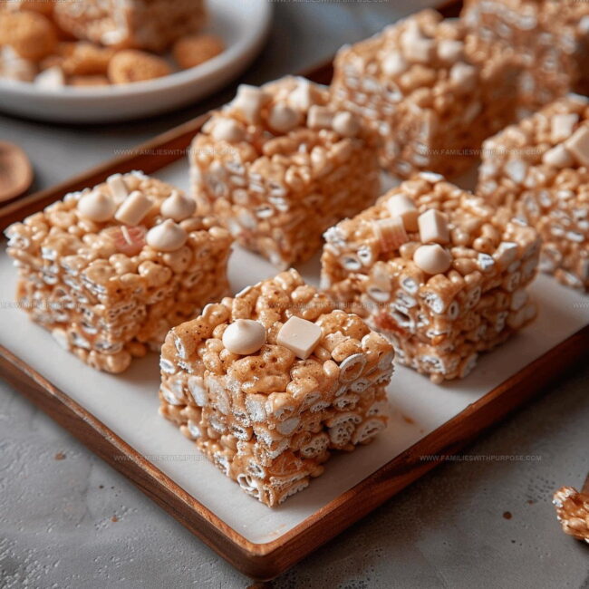 Cooking Method for Brown Butter Krispy Treats