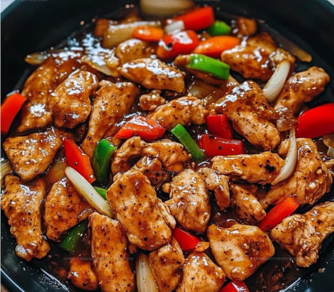Detailed Instructions for Black Pepper Chicken