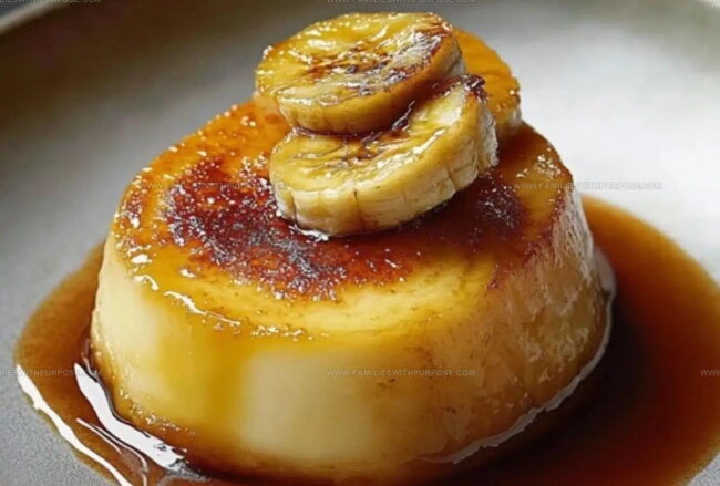 Steps Caramelizing Banana Sauce Evenly